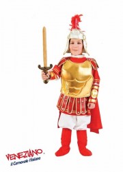 strój karnawałowy dla chłopca - strój rzymskiego żołnierza, strój gladiatora